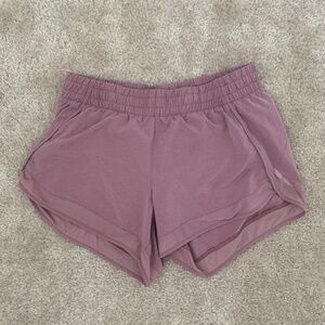 Athleta pink running shorts